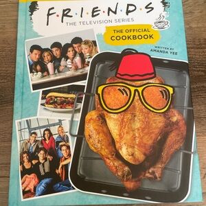 FRIENDS The Official Cookbook - Blue and Black